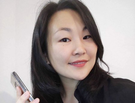 Лицо бурятки