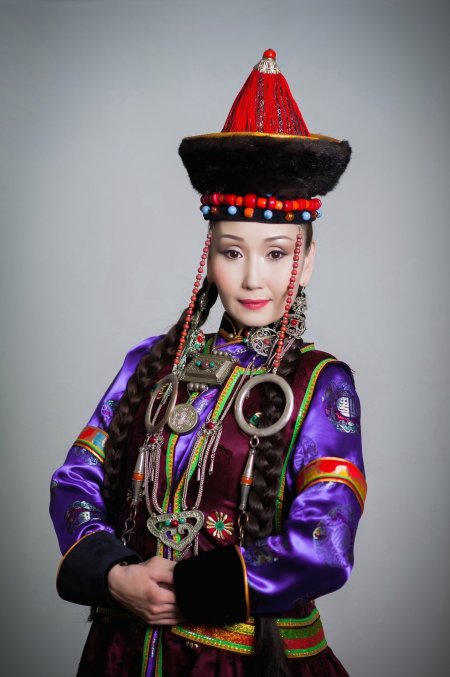 Бурятский национальный костюм Тункинских бурят