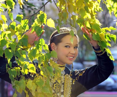 Маленькая башкирка