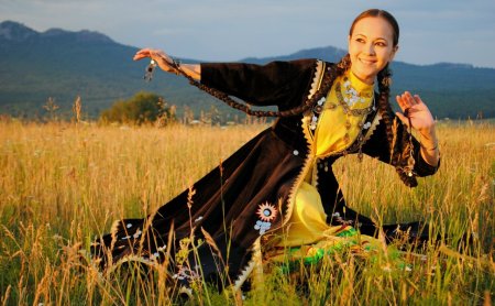 Портрет башкирки