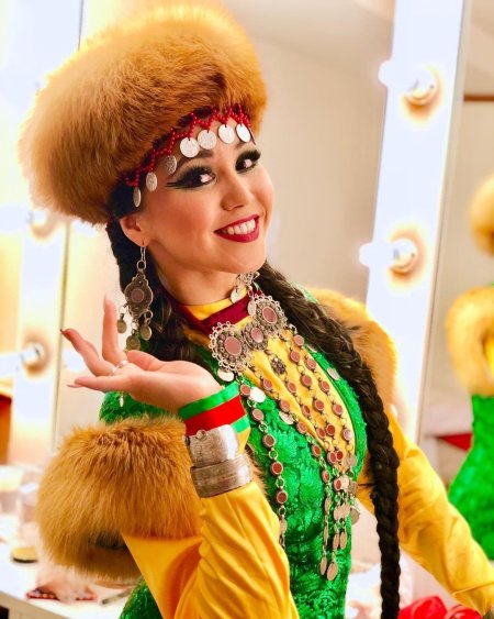 Лицо башкирки