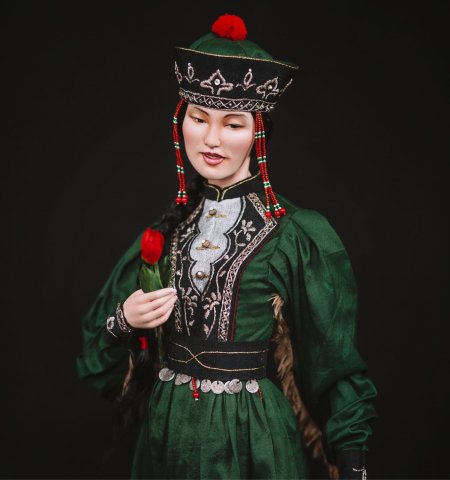 Калмыцкие девушки