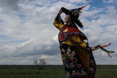 Калмыцкий костюм женский