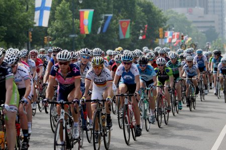 Женская велогонка