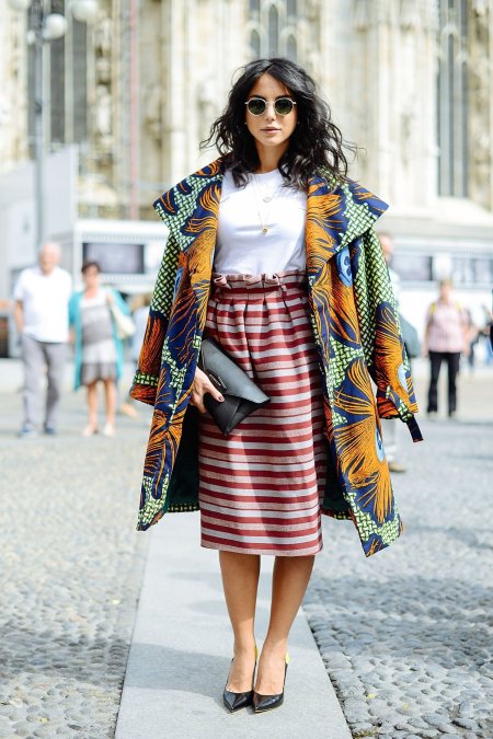 Уличная мода итальянок