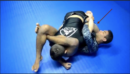 Треугольник грепплинг удушающий