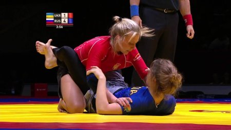 Mixed Wrestling domination Яна Арон