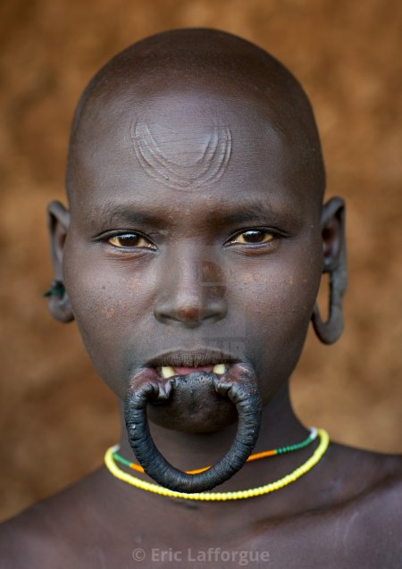 Племя НУБА В Африке