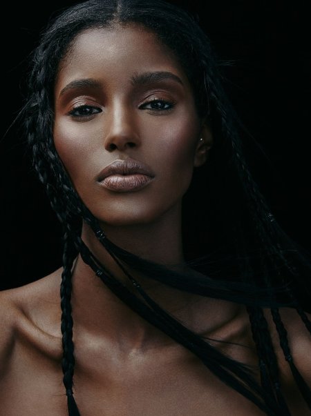 Senait Gidey модель эфиопская