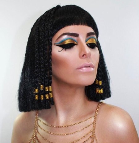 Египетский макияж Нефертити