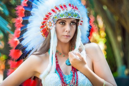 Красивые индейские женщины