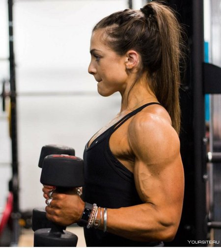 Бицепс женщины