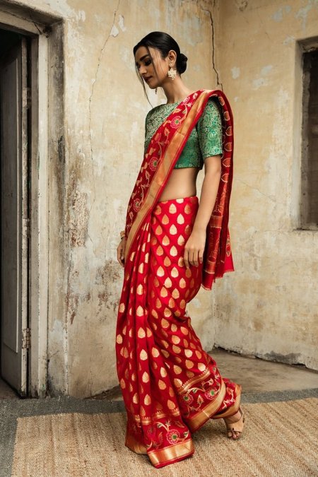 Сарри одежда в Индии