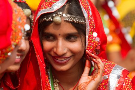 Индия люди девушки