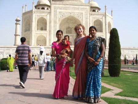 Туристы в Индии