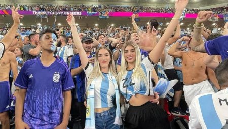 Футбольные фанатки Аргентины