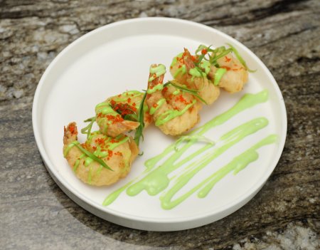 Креветки васаби турандот