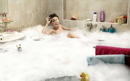 Ванная с пеной