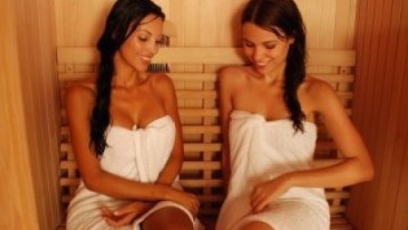 Баня с тёлками