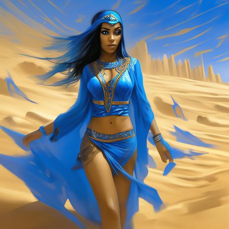 Египтянка рисунок