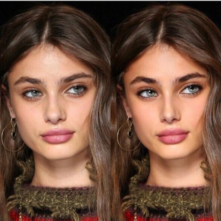 Линзы меняют внешность