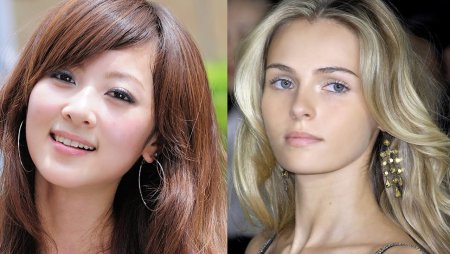 Японская внешность девушки