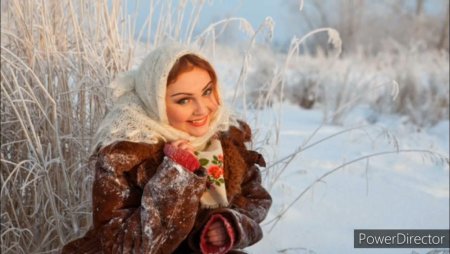 Красавица зимой