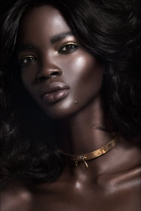 Наоми Нэш темнокожая модель