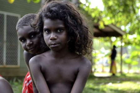 Дети африканских племен