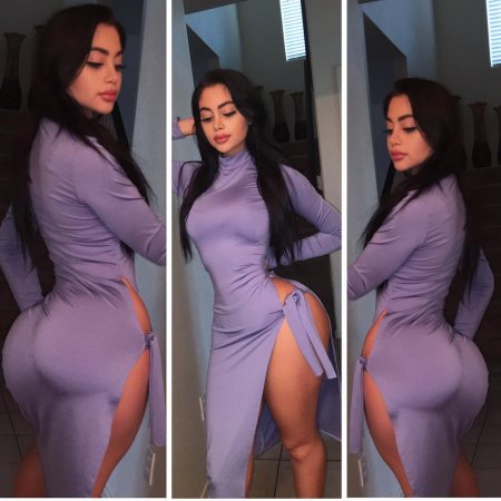 Jailyne Ojeda Ochoa в платье