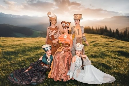 Хакасский стилизованный костюм