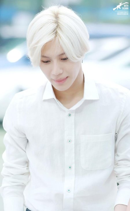 Lee Taemin блондин