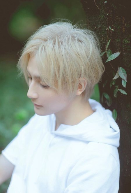 Кореец альбинос