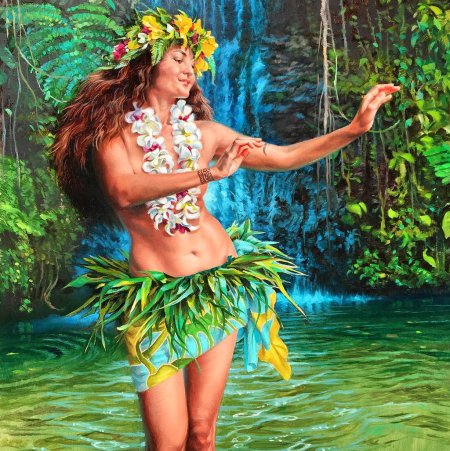 Красивые девушки Гавайи