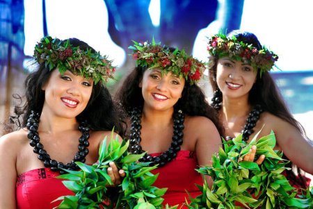 Гавайские острова девушки