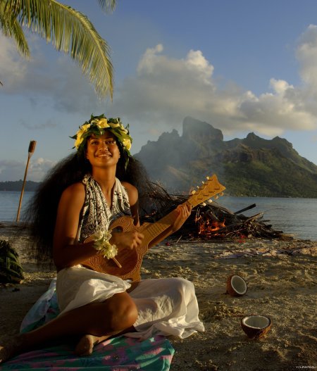 Таити и таитянки