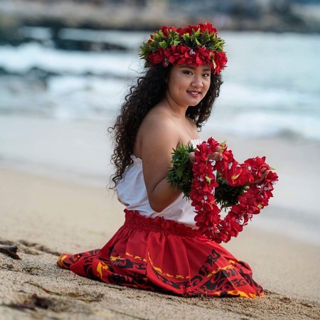 Красивые девушки Гавайи