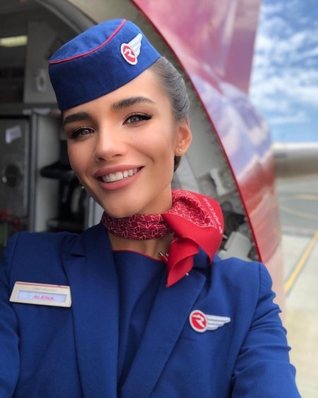 Анна Ситкевич стюардесса