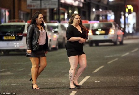 Девушки Англии на улице