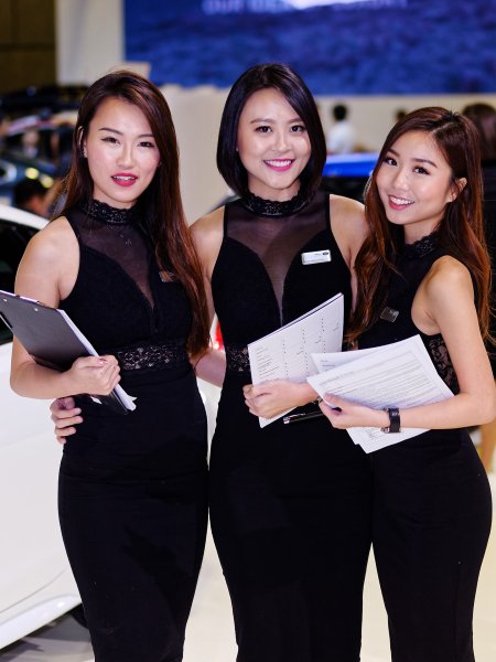 Красивые девушки Сингапура