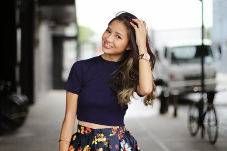 Сингапур девушки на улице