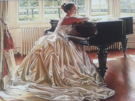 Невеста у рояля Роб Хефферан