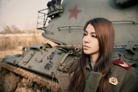 Даша солистка WOT