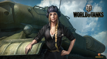 Девушка танкист World of Tanks