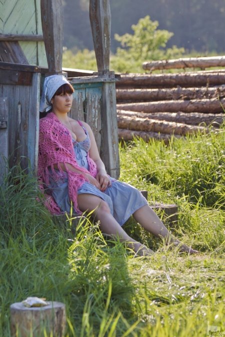 Красивые Деревенские девушки