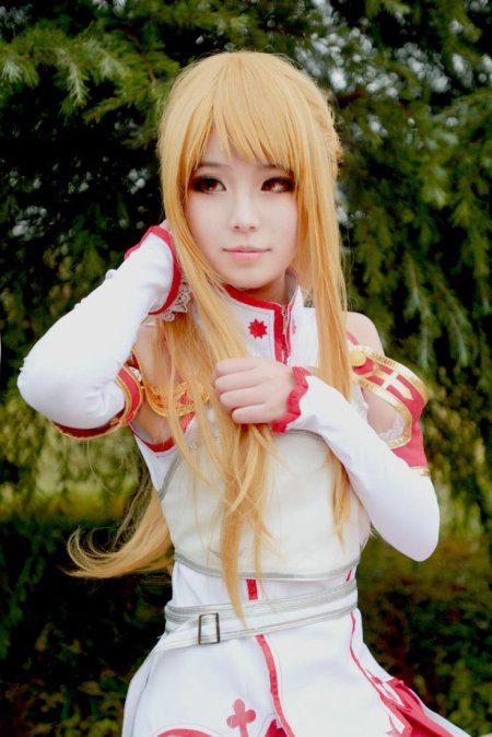 Косплей аниме Асуна