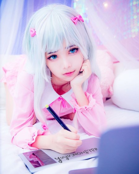 Косплей аниме девушек