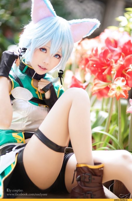 Аниме косплей Синон