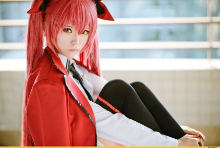 Анимешница косплеерша