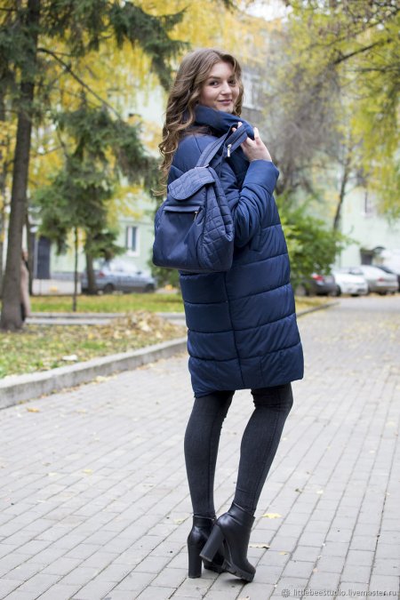 Зимние пуховики для девушек